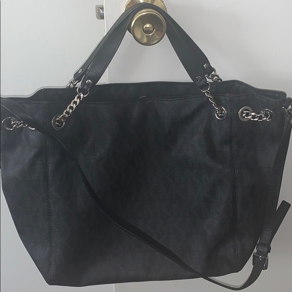 Michael Kors
30h4sjse3b Black Leather Tote - Picture 2 of 4